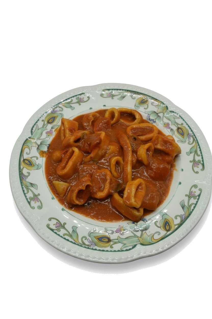 calamares con tomate