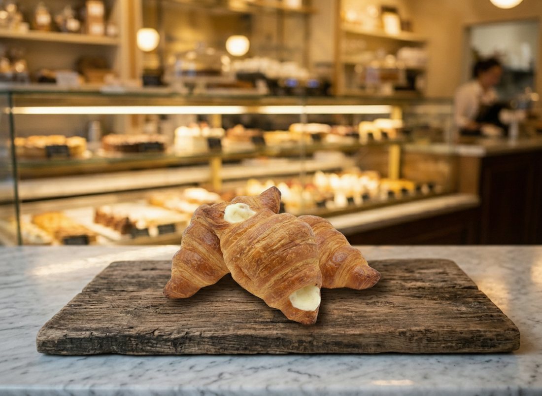 croissant de jamon york y queso
