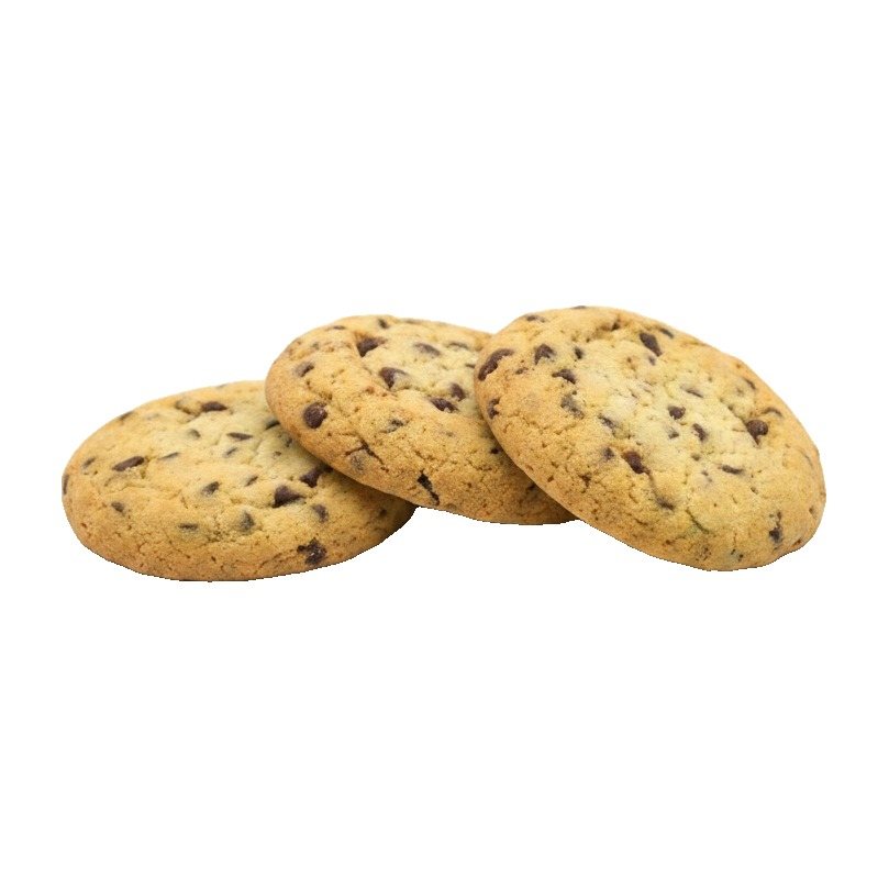 galleta con pepitas de chocolate