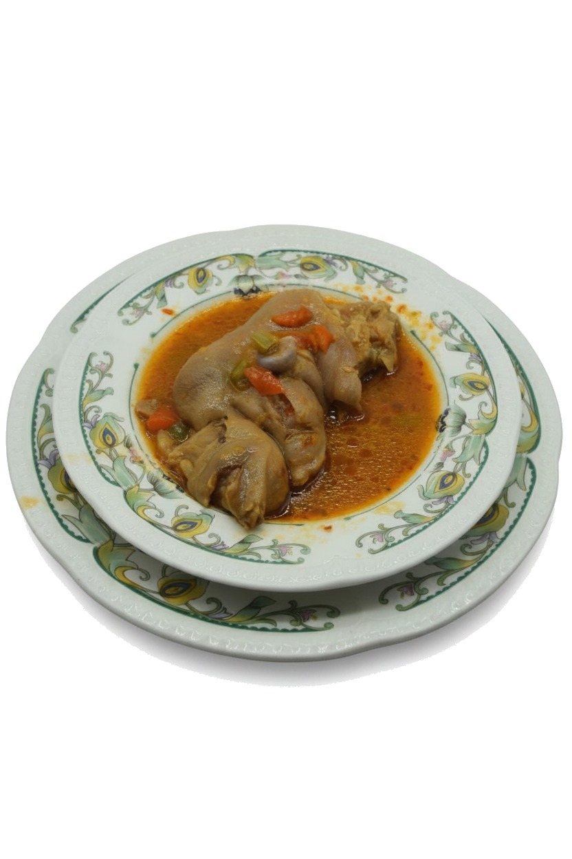 mano de cerdo